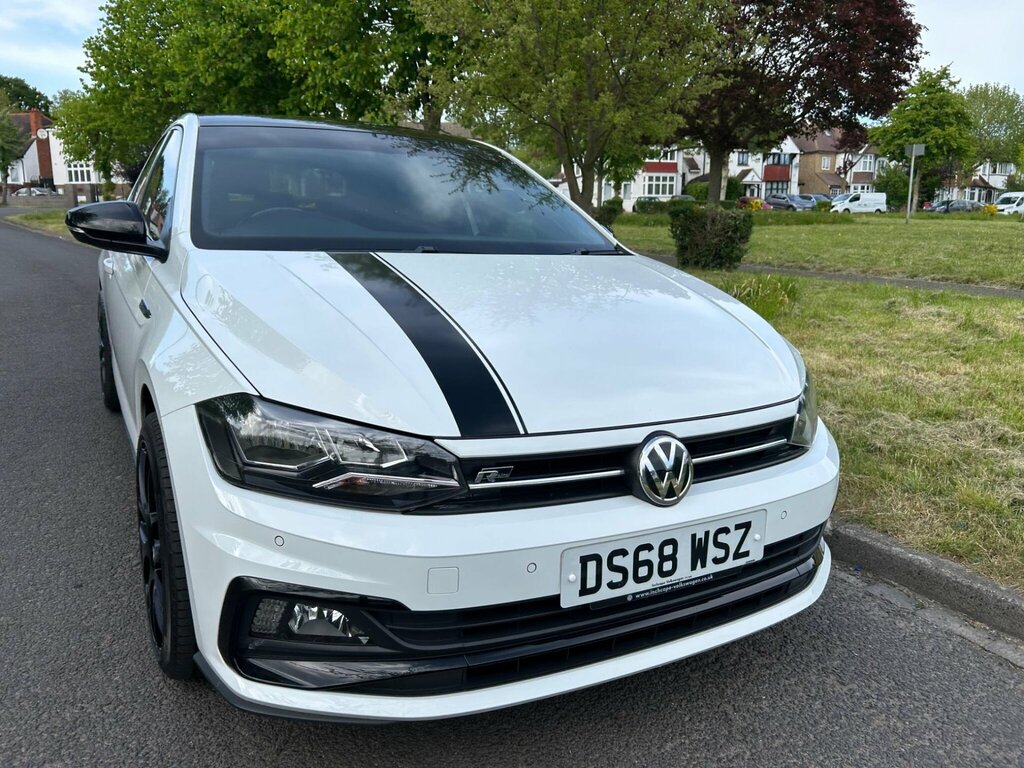 Volkswagen Polo 1.0 Tsi R-line Euro 6 Ss DS68WSZ White #5