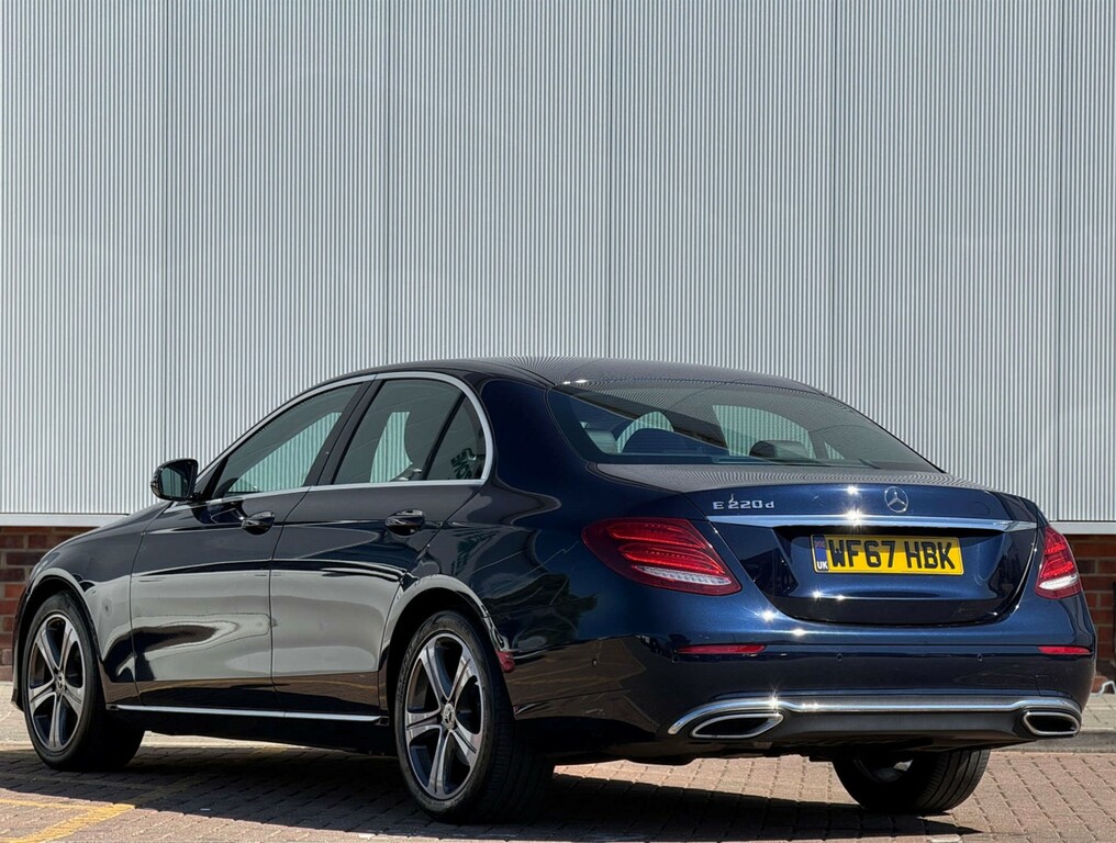 Mercedes-Benz E Class Se Auto WF67HBK Blue #4