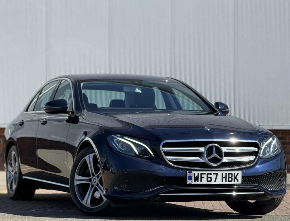 Mercedes-Benz E Class Se Auto Blue