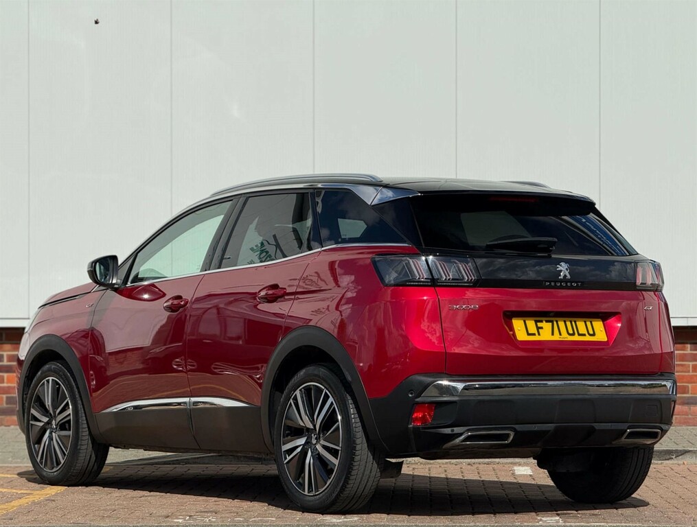 Peugeot 3008 Gt Premium Puretech Ss Red #4