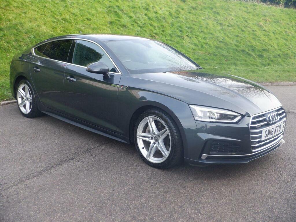 Audi A5 2.0 Tfsi S Line Sportback S Tronic Quattro Euro 6 Grey