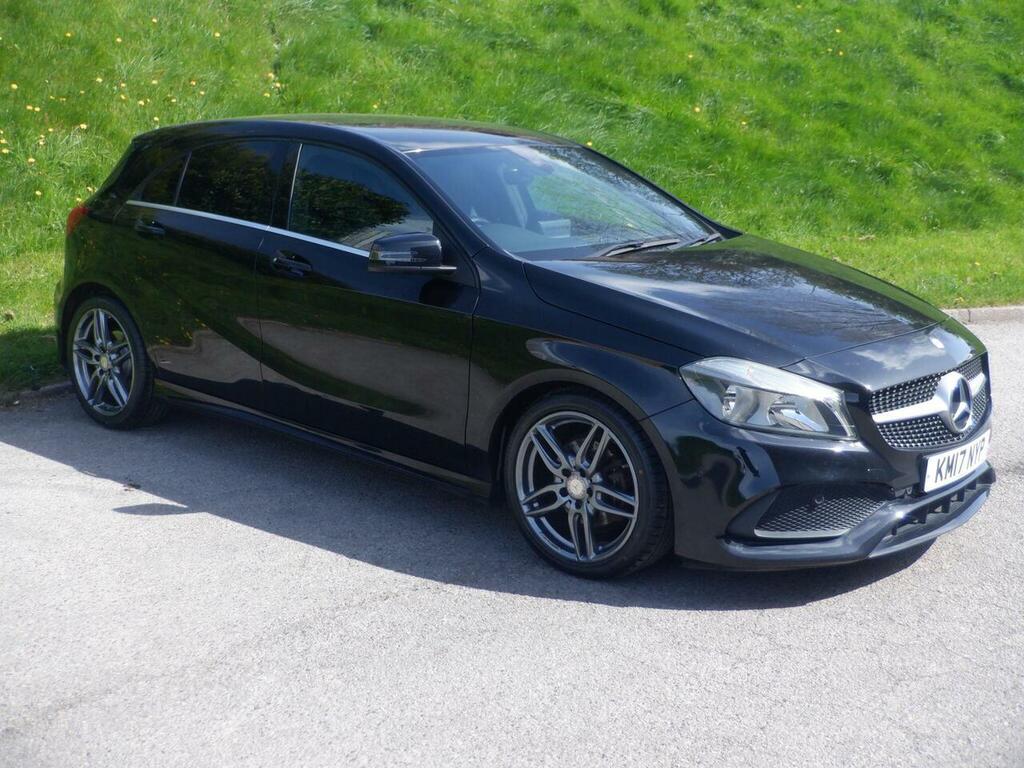 Mercedes-Benz A Class 1.6 A160 Amg Line Executive Euro 6 Ss KM17NYP Black #2