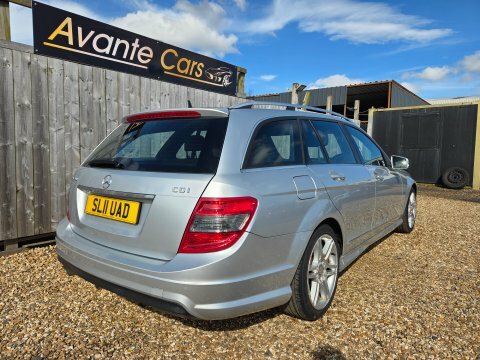 Mercedes-Benz C Class C200 Cdi Blueefficiency SL11UAD Silver #3