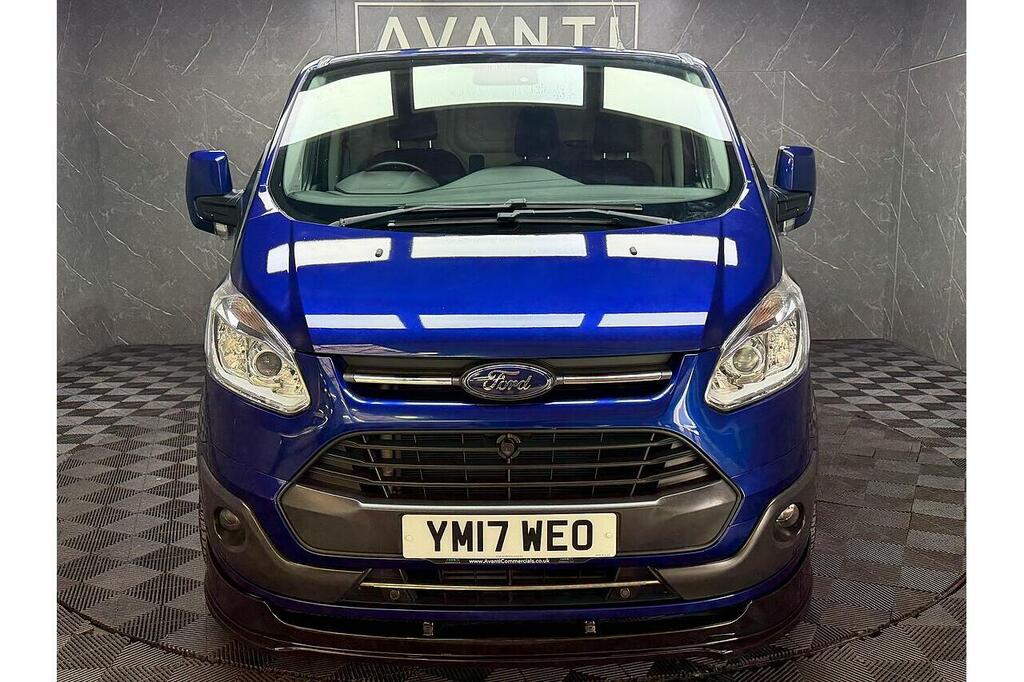 Ford Transit Custom Tdci 290 Limited U5118 Ulez YM17WEO Blue #2