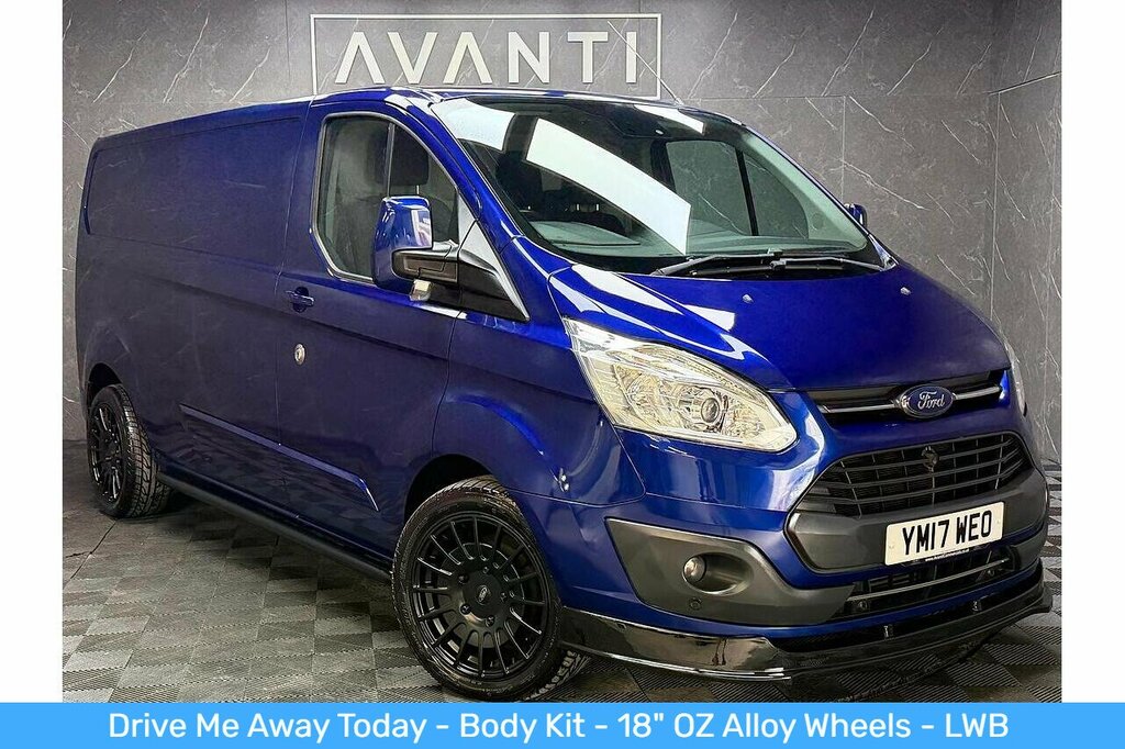 Ford Transit Custom Tdci 290 Limited U5118 Ulez YM17WEO Blue