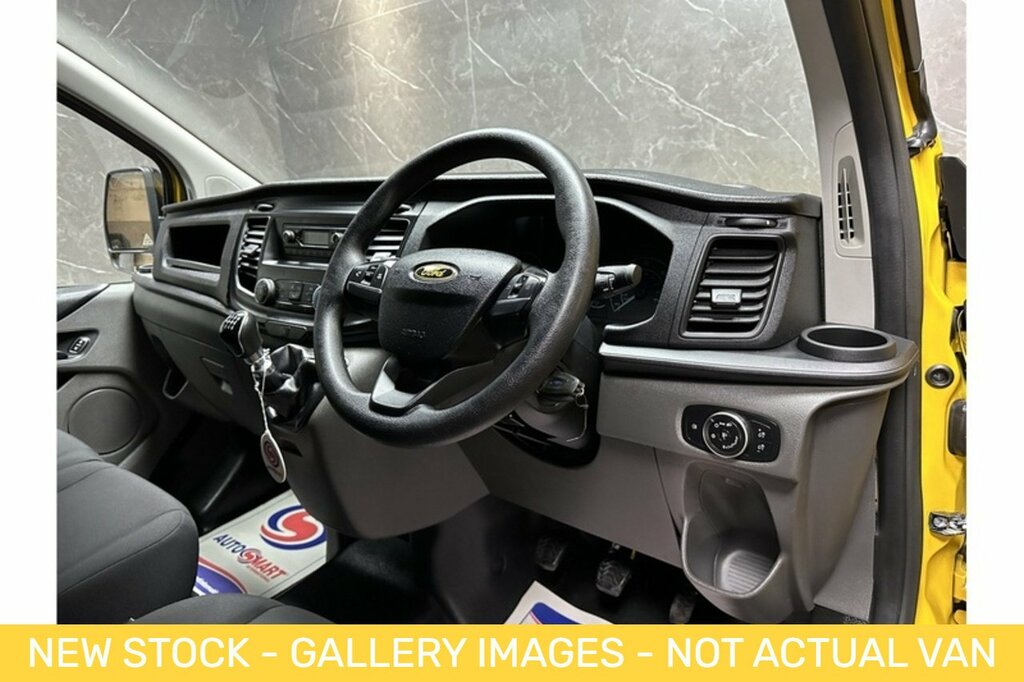 Ford Transit Custom 340 Ecoblue Leader U5275 Ulez LA22MZX Yellow #4
