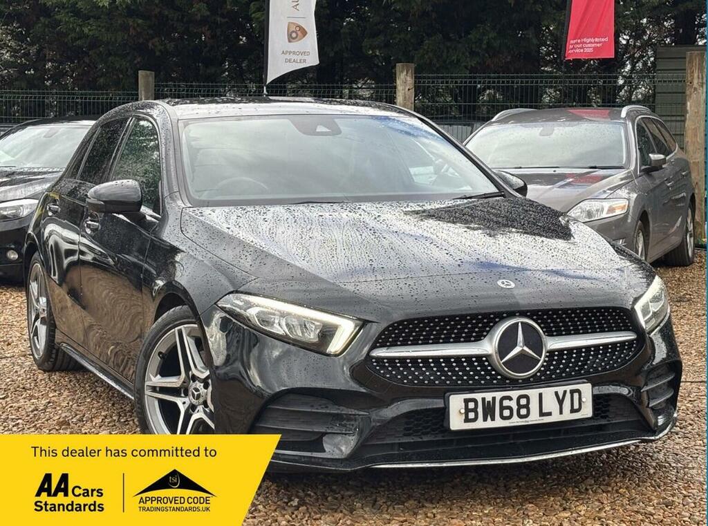 Mercedes-Benz A Class 1.5 A180d Amg Line 7G-dct Euro 6 Ss 2018 Black