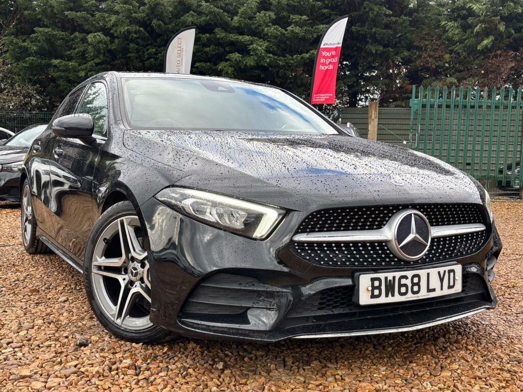 Mercedes-Benz A Class 1.5 A180d Amg Line 7G-dct Euro 6 Ss 2018 BW68LYD Black #2