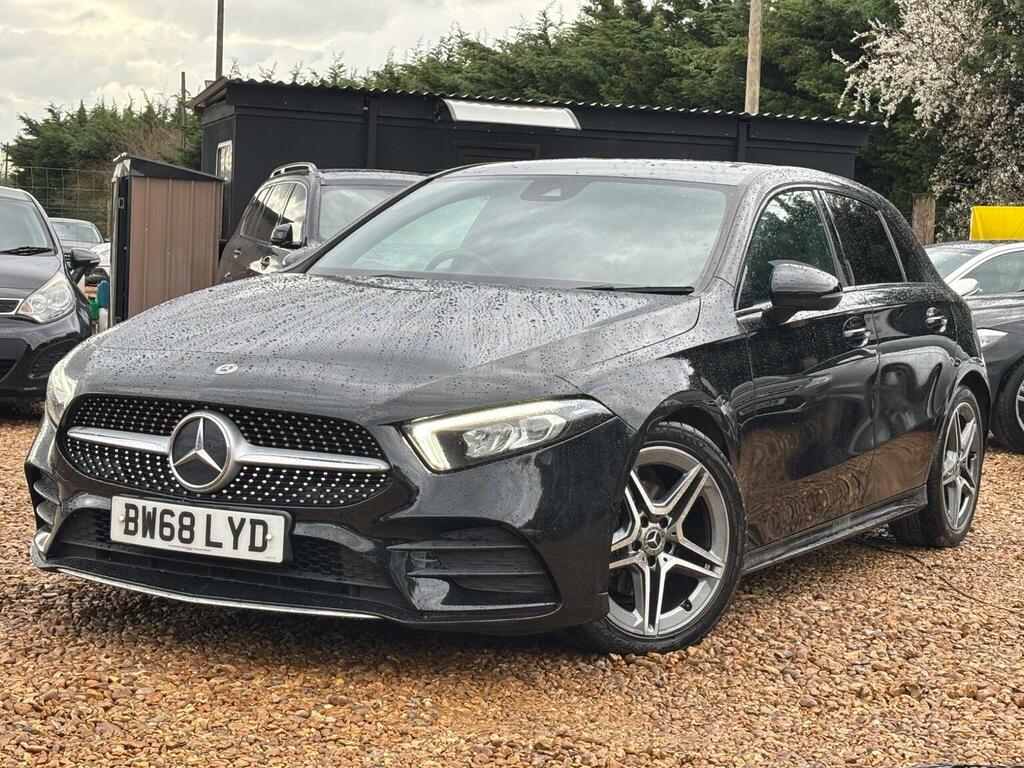 Mercedes-Benz A Class 1.5 A180d Amg Line 7G-dct Euro 6 Ss 2018 BW68LYD Black #3