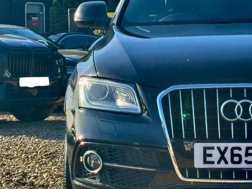 Audi Q5 2.0 Tdi S Line Plus S Tronic Quattro Euro 6 Ss EX65SFN Black #5