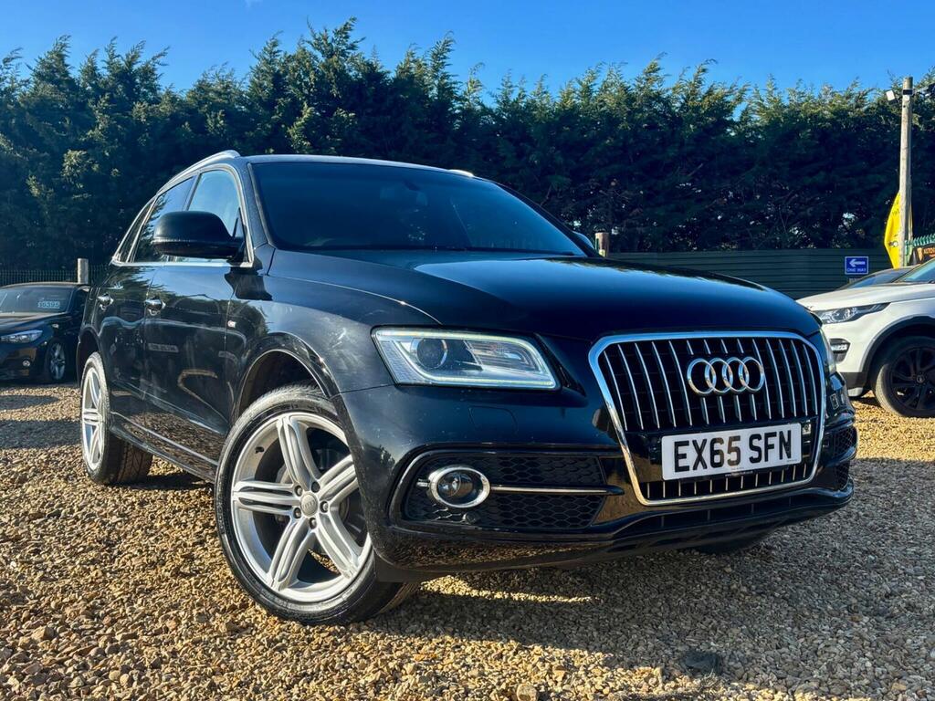Audi Q5 2.0 Tdi S Line Plus S Tronic Quattro Euro 6 Ss EX65SFN Black #2