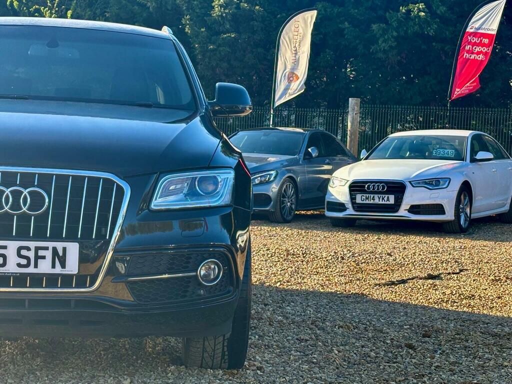 Audi Q5 2.0 Tdi S Line Plus S Tronic Quattro Euro 6 Ss EX65SFN Black #6