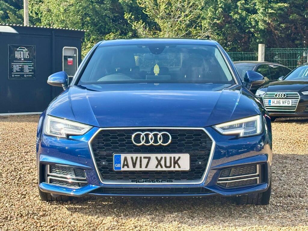 Audi A4 2.0 Tfsi S Line S Tronic Quattro Euro 6 Ss AV17XUK Blue #4