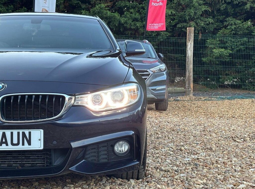 BMW 4 Series Gran Coupe 2.0 420D M Sport Euro 6 Ss 2016 LA16AUN Black #6