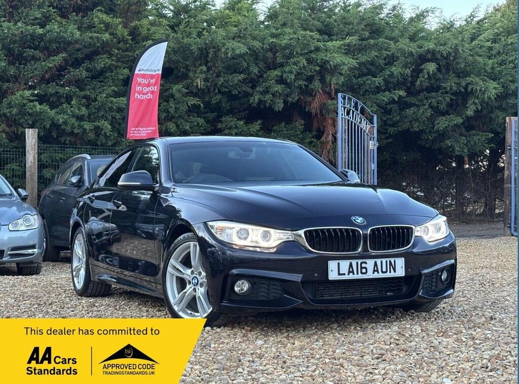 BMW 4 Series Gran Coupe 2.0 420D M Sport Euro 6 Ss 2016 Black