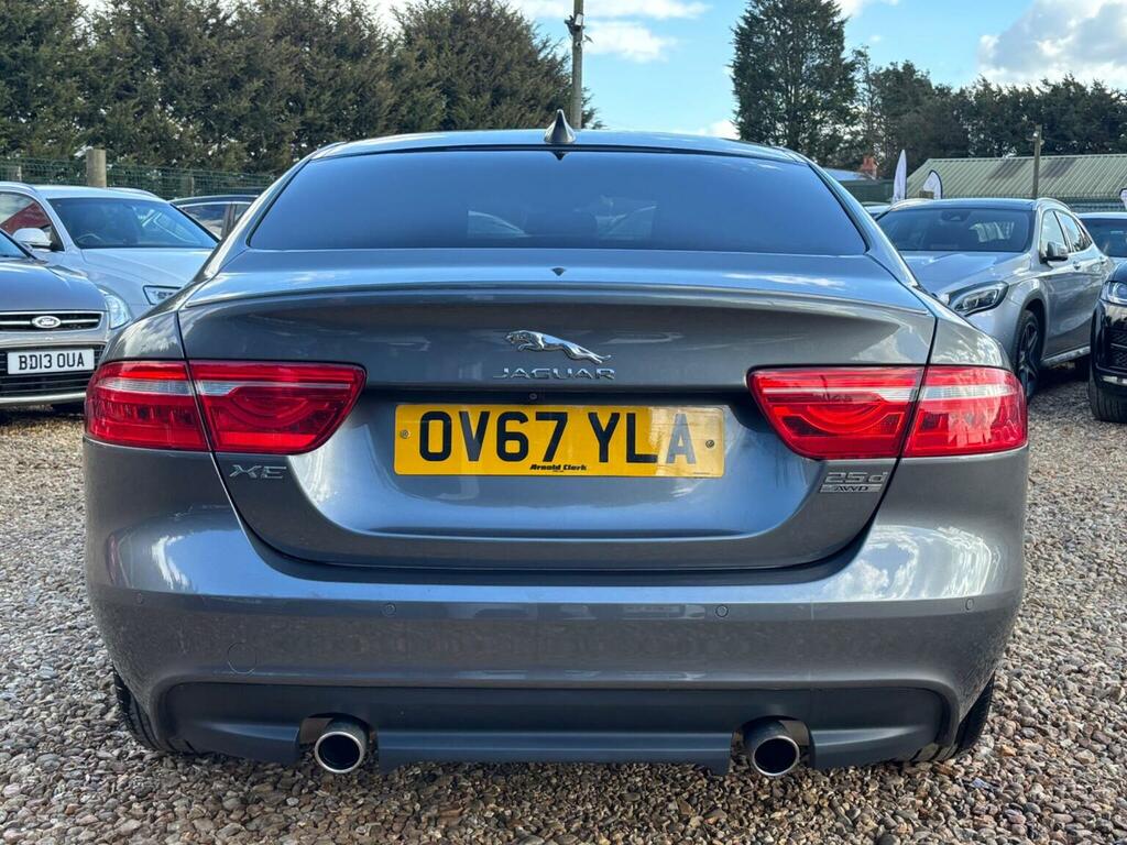 Jaguar XE 2.0D R-sport Awd Euro 6 Ss 2017 OV67YLA Grey #6