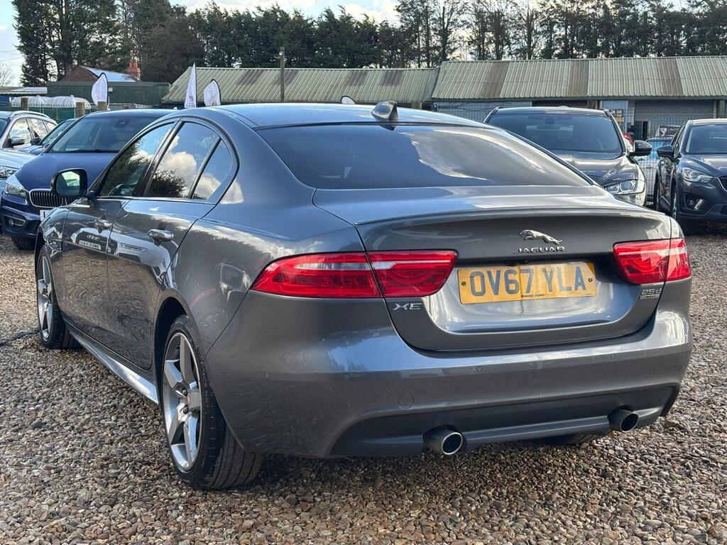 Jaguar XE 2.0D R-sport Awd Euro 6 Ss 2017 OV67YLA Grey #5