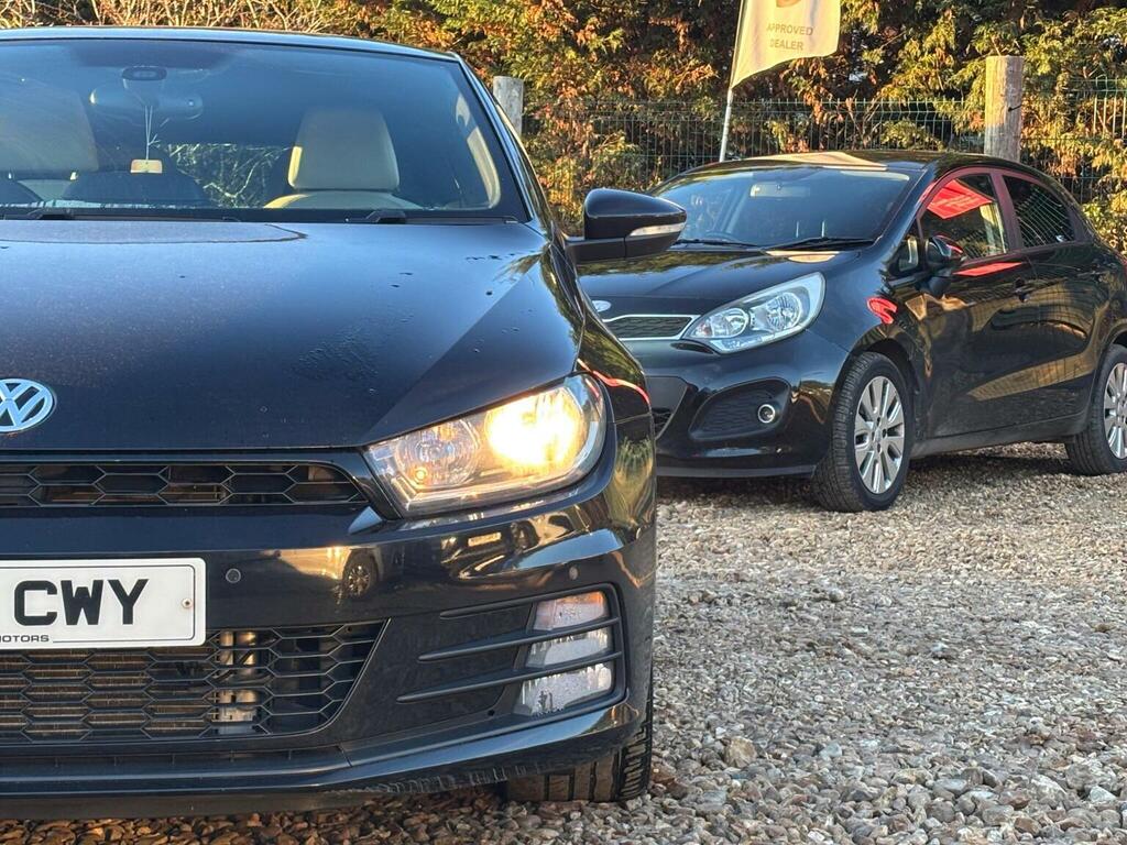 Volkswagen Scirocco 2.0 Tdi Bluemotion Tech Gt Euro 6 Ss 2015 NU15CWY Black #6
