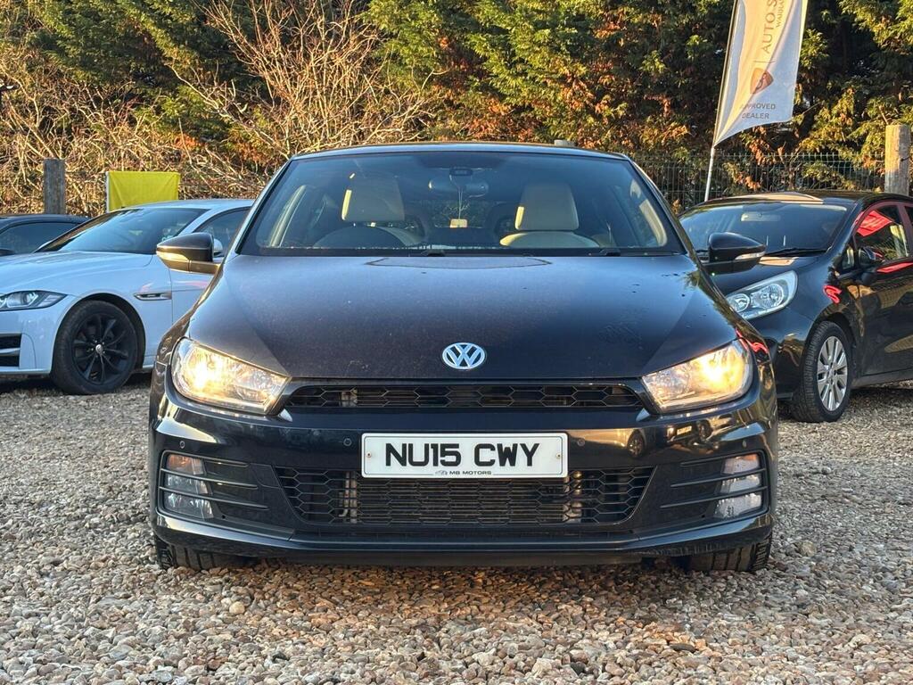 Volkswagen Scirocco 2.0 Tdi Bluemotion Tech Gt Euro 6 Ss 2015 NU15CWY Black #4