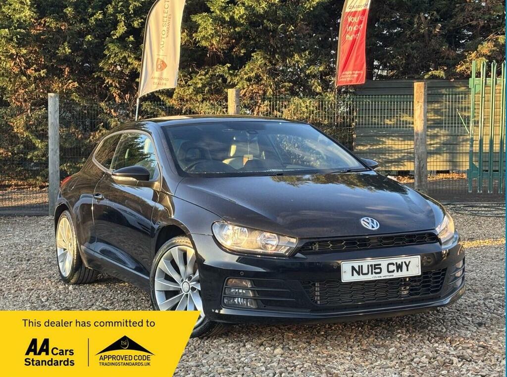 Volkswagen Scirocco 2.0 Tdi Bluemotion Tech Gt Euro 6 Ss 2015 Black
