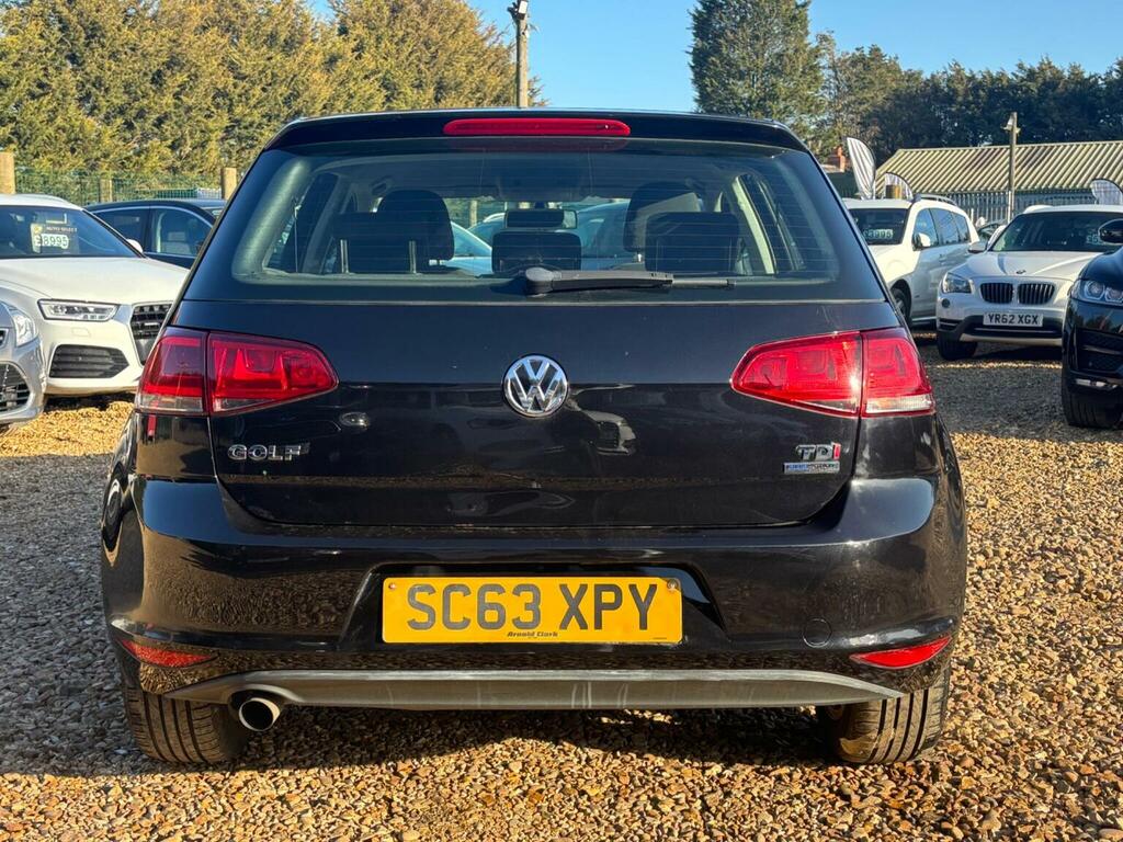 Volkswagen Golf 1.6 Tdi Bluemotion Tech Se Euro 5 Ss 2014 SC63XPY Black #6
