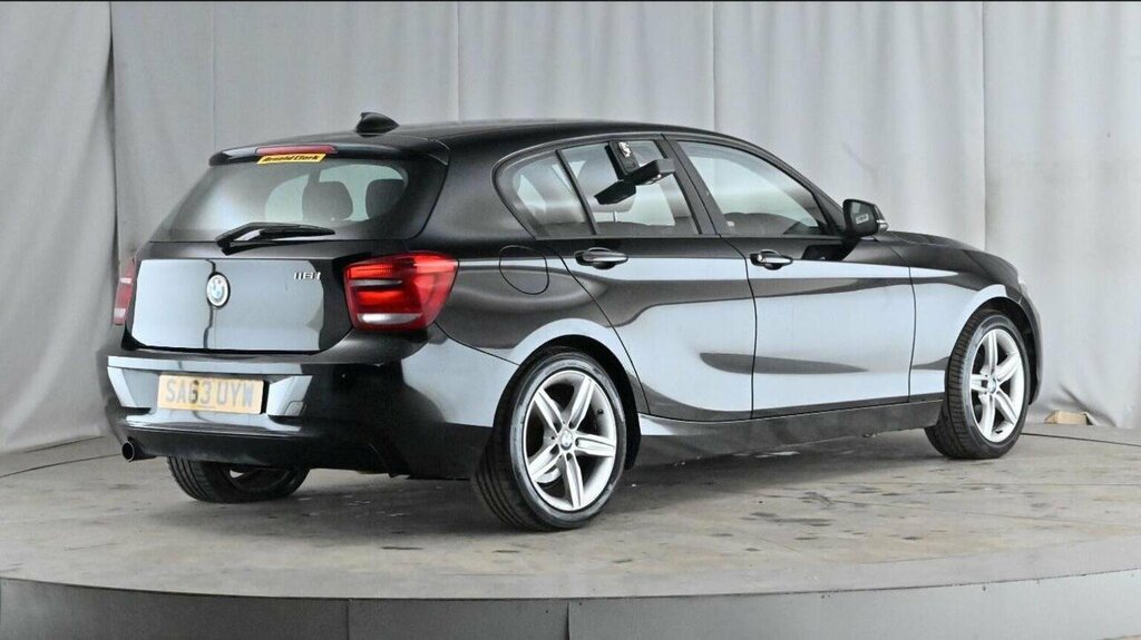 BMW 1 Series 1.6 116I Sport Euro 6 Ss 2013 SA63UYW Black #5