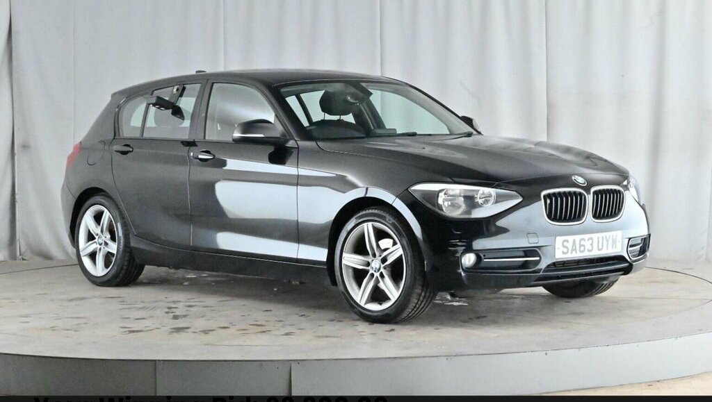 BMW 1 Series 1.6 116I Sport Euro 6 Ss 2013 SA63UYW Black #3