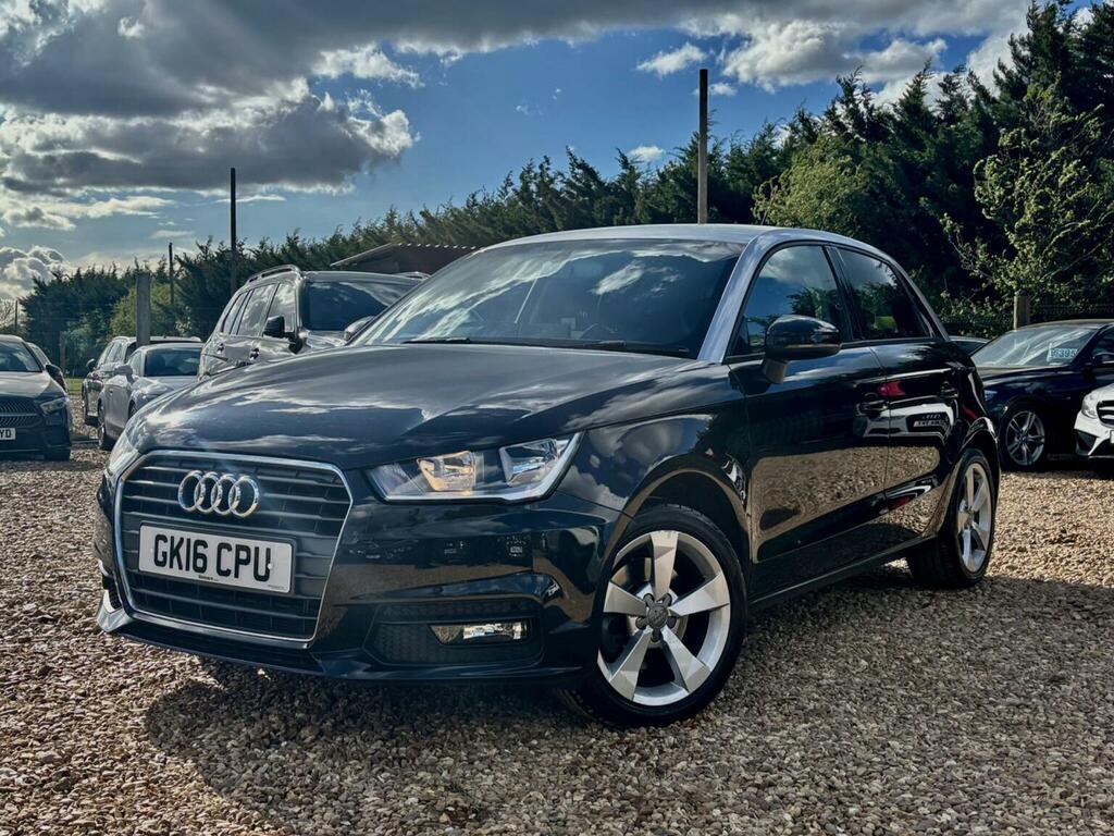 Audi A1 1.4 Tfsi Sport Sportback S Tronic Euro 6 Ss GK16CPU Black #3