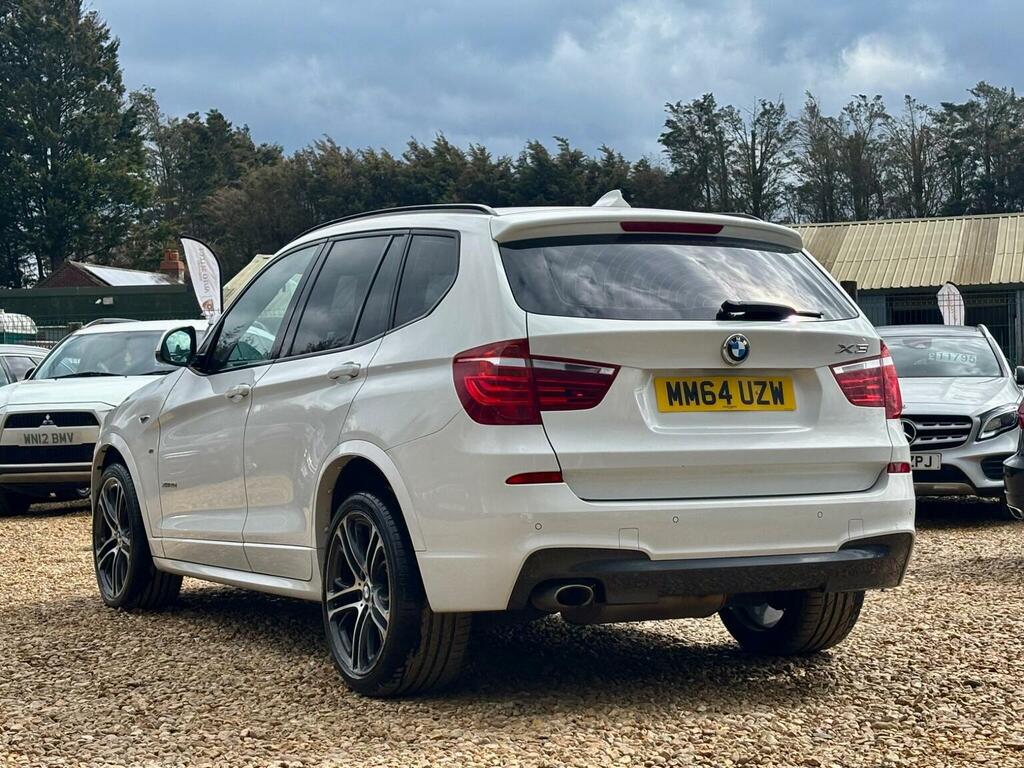 BMW X3 2.0 20D M Sport Xdrive Euro 6 Ss 2014 MM64UZW White #6