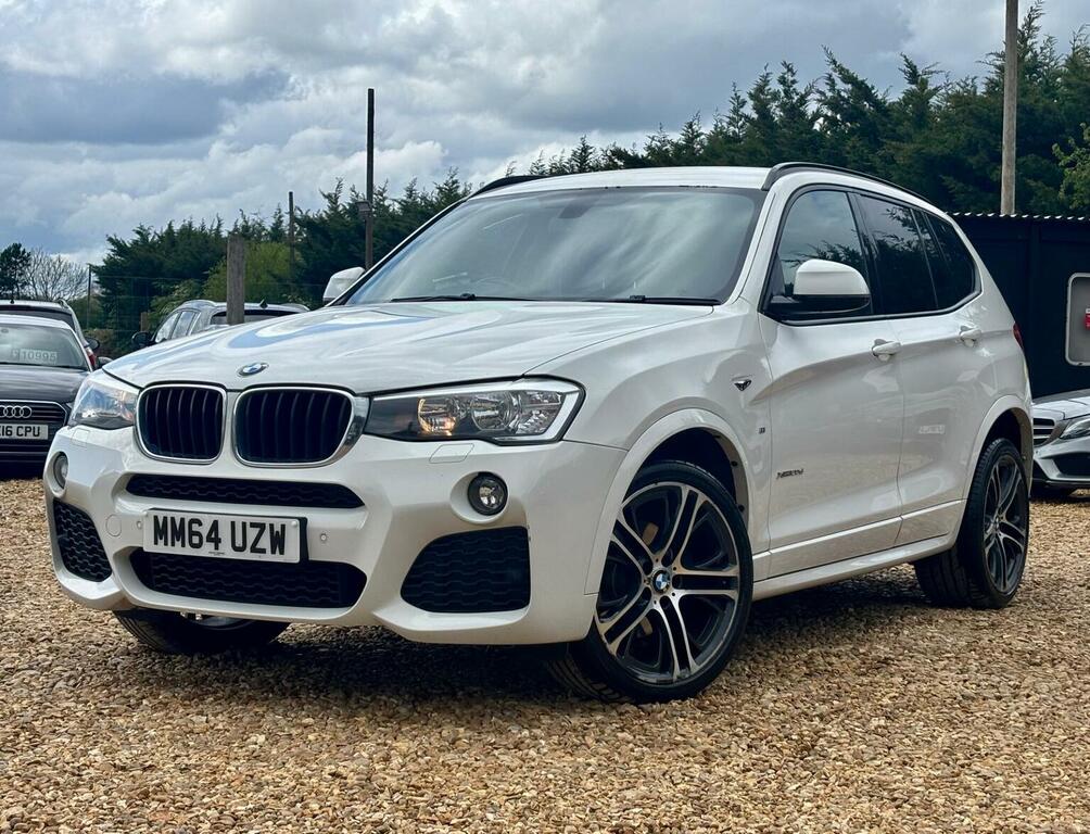 BMW X3 2.0 20D M Sport Xdrive Euro 6 Ss 2014 MM64UZW White #3