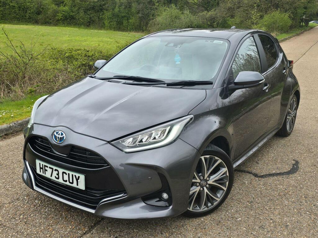 Toyota Yaris Hatchback 1.5 Vvt-h Excel E-cvt Euro 6 Ss HF73CUY Grey #2