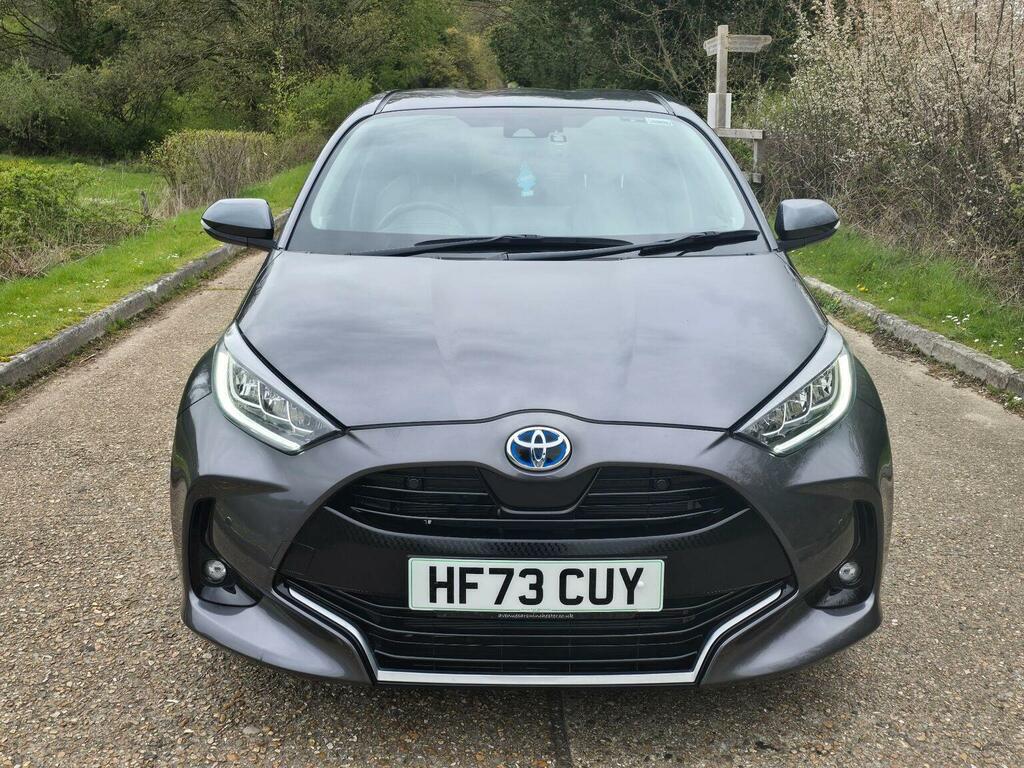 Toyota Yaris Hatchback 1.5 Vvt-h Excel E-cvt Euro 6 Ss HF73CUY Grey #5
