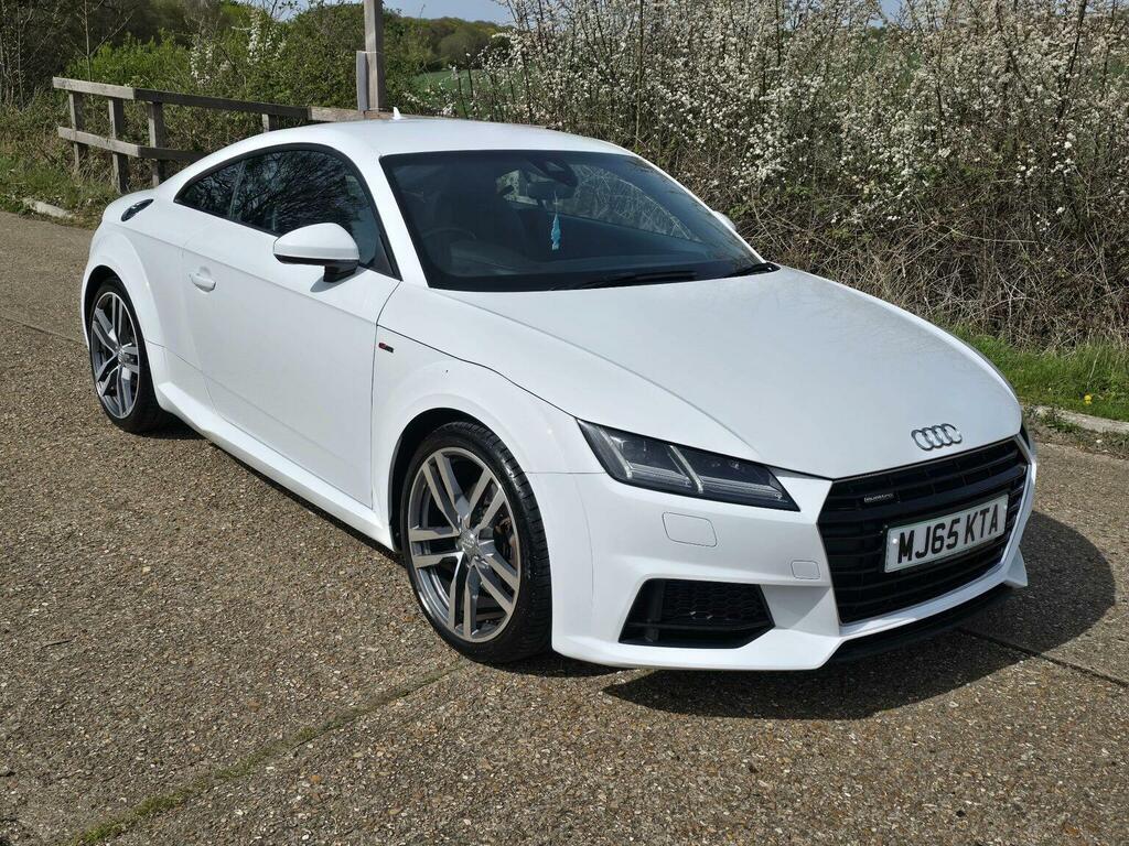 Audi TT Coupe 2.0 Tfsi S Line S Tronic Quattro Euro 6 Ss White