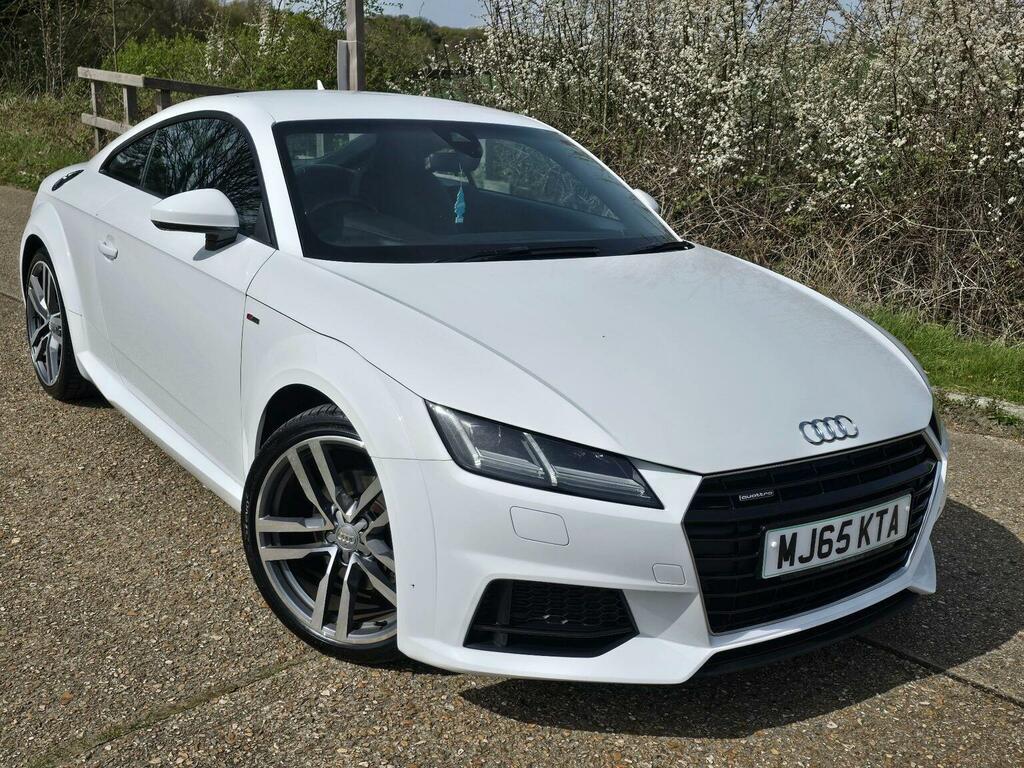 Audi TT Coupe 2.0 Tfsi S Line S Tronic Quattro Euro 6 Ss White