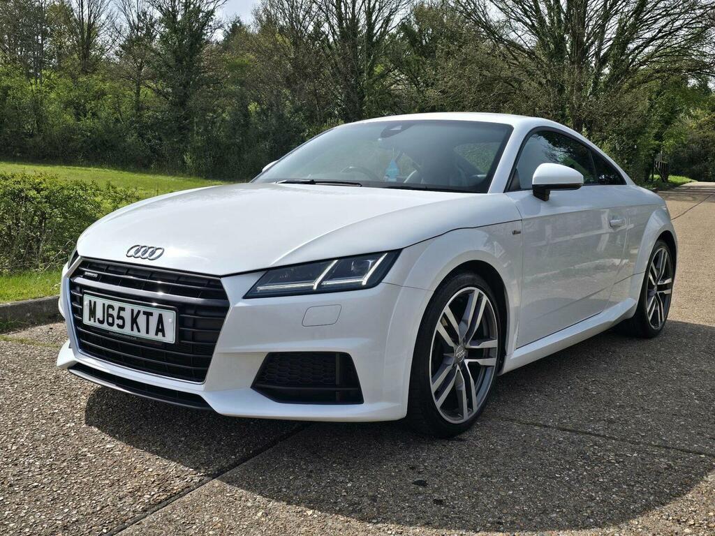 Audi TT Coupe 2.0 Tfsi S Line S Tronic Quattro Euro 6 Ss MJ65KTA White #2