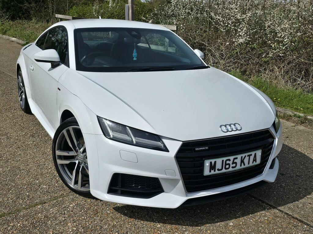 Audi TT Coupe 2.0 Tfsi S Line S Tronic Quattro Euro 6 Ss MJ65KTA White #5