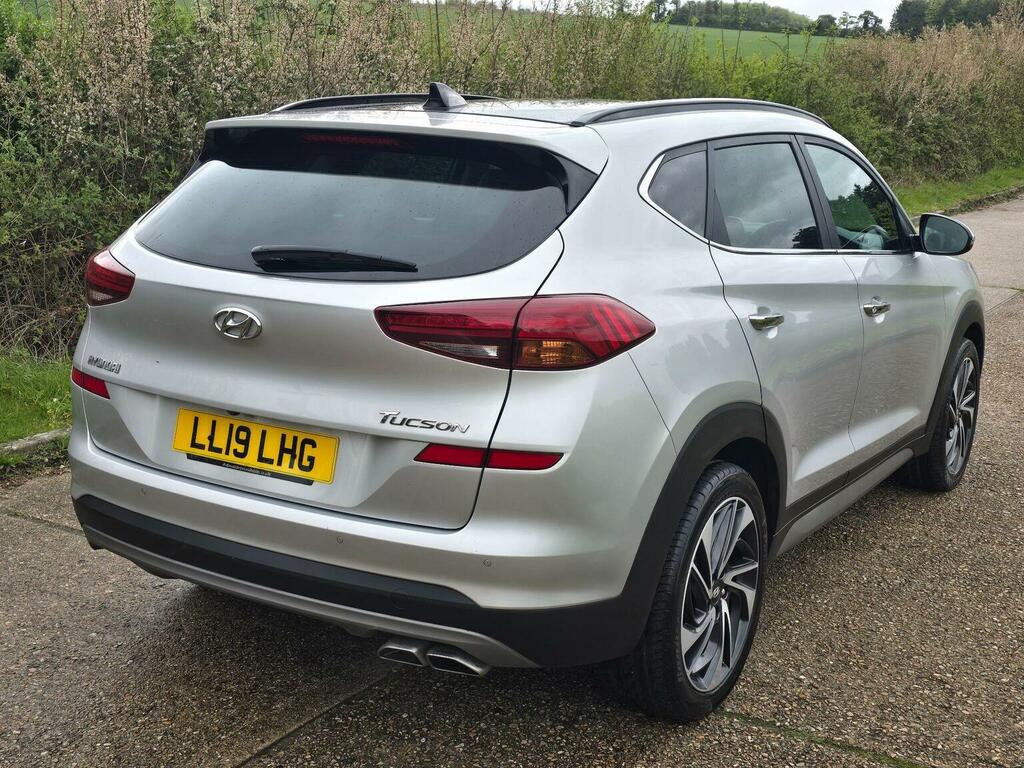 Hyundai Tucson Suv 1.6 T-gdi Premium Se Dct Euro 6 Ss 201 LL19LHG Silver #3