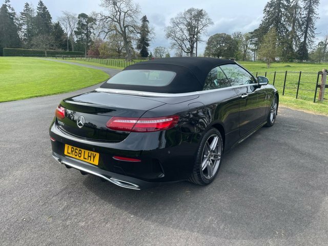 Mercedes-Benz E Class 2018 2.0 E220d Amg Line Premium Cabriolet Di LR68LHY Black #5