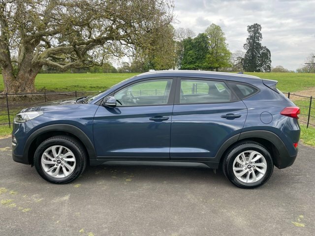 Hyundai Tucson 2017 1.6 Gdi Blue Drive Se Nav Suv Manu VN67MWF Blue #2
