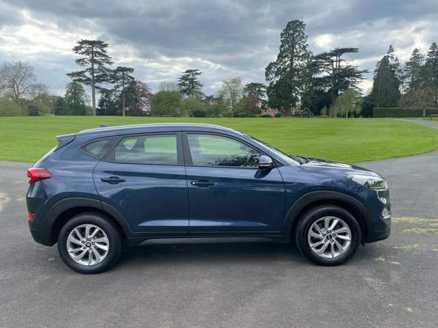 Hyundai Tucson 2017 1.6 Gdi Blue Drive Se Nav Suv Manu VN67MWF Blue #6