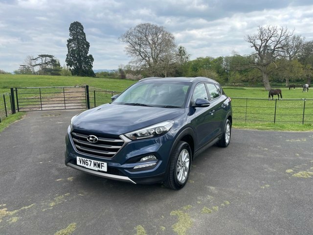 Hyundai Tucson 2017 1.6 Gdi Blue Drive Se Nav Suv Manu Blue