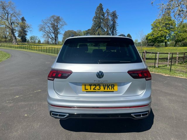 Volkswagen Tiguan 2023 1.5 Tsi R-line Suv Dsg Euro 6 Ss LT23VKR Silver #4