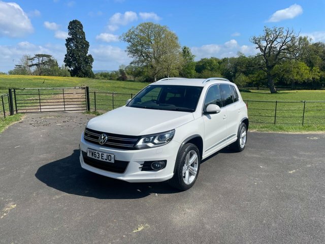 Volkswagen Tiguan 2013 2.0 Tdi Bluemotion Tech R-line Suv White