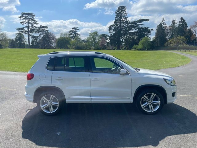 Volkswagen Tiguan 2013 2.0 Tdi Bluemotion Tech R-line Suv White #6