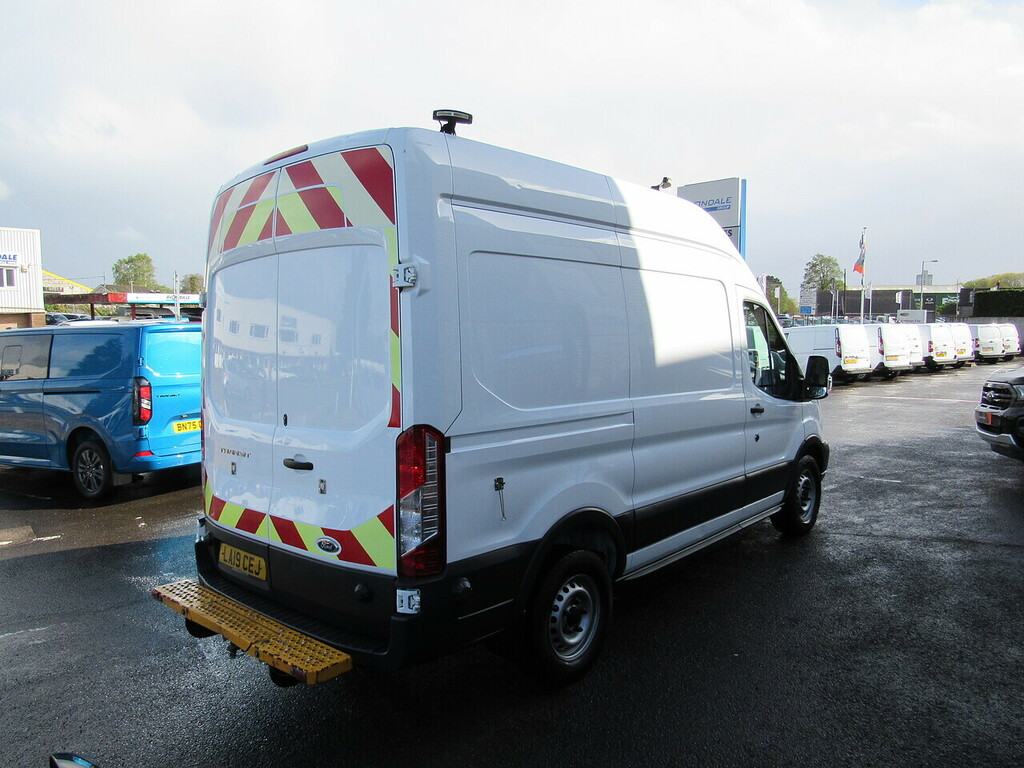 Ford Transit Custom 2.0 350 Ecoblue Panel Van Fwd L2 LA19CEJ White #3