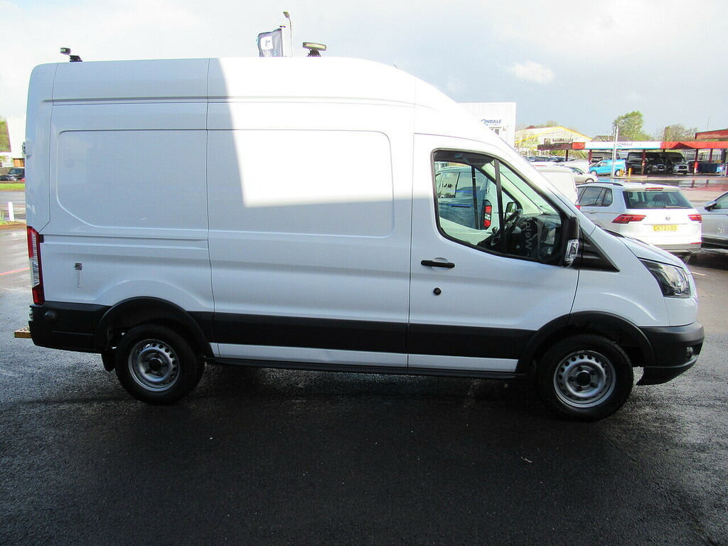 Ford Transit Custom 2.0 350 Ecoblue Panel Van Fwd L2 LA19CEJ White #4