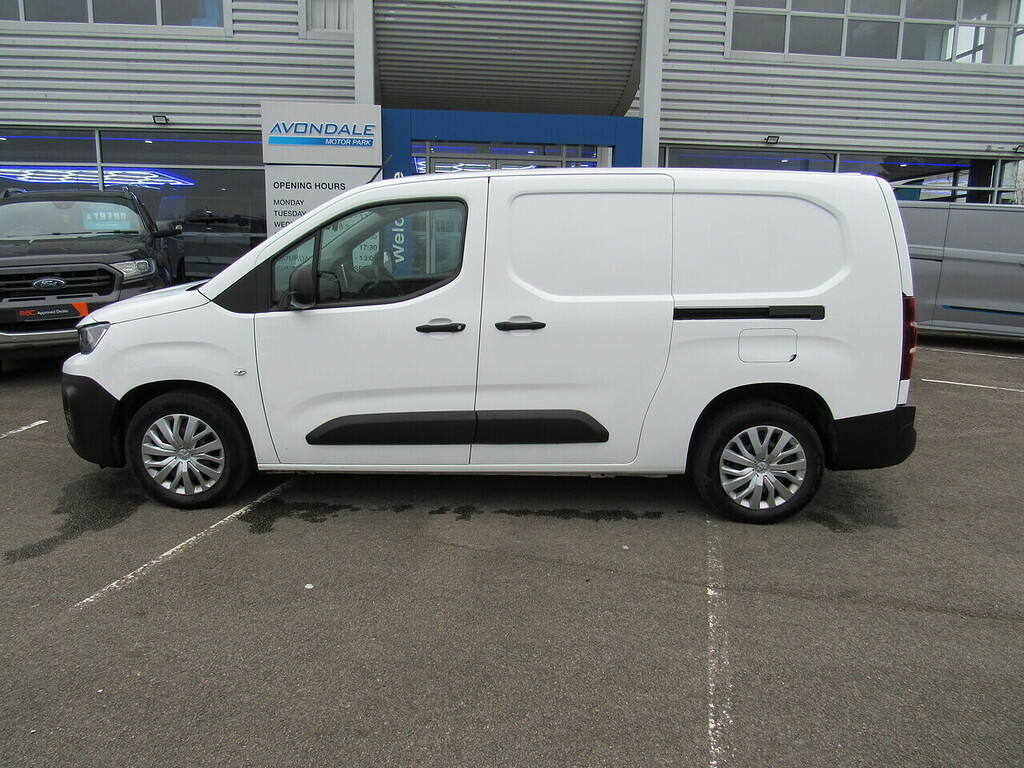 Peugeot Partner Partner 850 Lwb 5 Seats Professional Premium Crew MW71YCY White #6