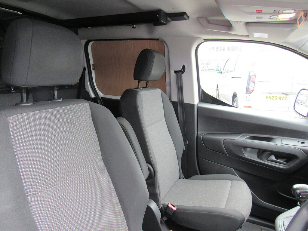Peugeot Partner Partner 850 Lwb 5 Seats Professional Premium Crew MW71YCY White #3