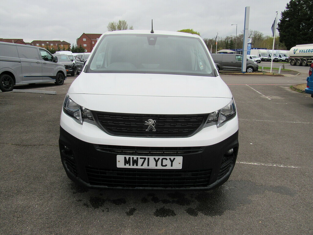 Peugeot Partner Partner 850 Lwb 5 Seats Professional Premium Crew MW71YCY White #4