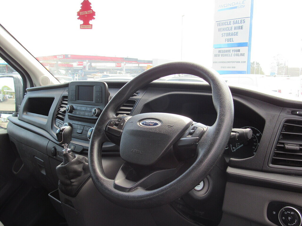 Ford Transit Custom 350 Ecoblue Leader L4 Xlwb Dropside Rwd 2.0 Ch BW23YCA White #2